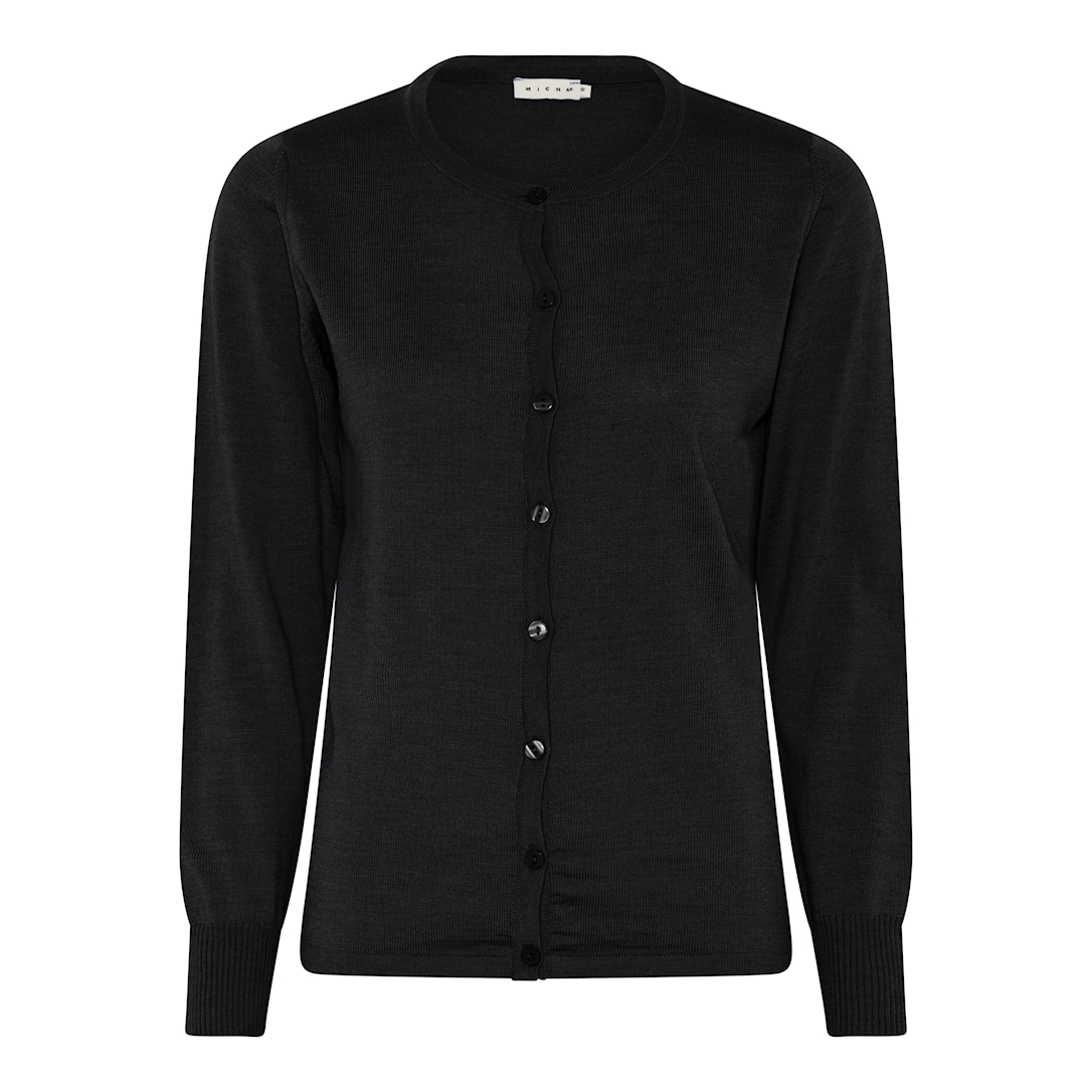 MICHA Strik Uld - Sort - L