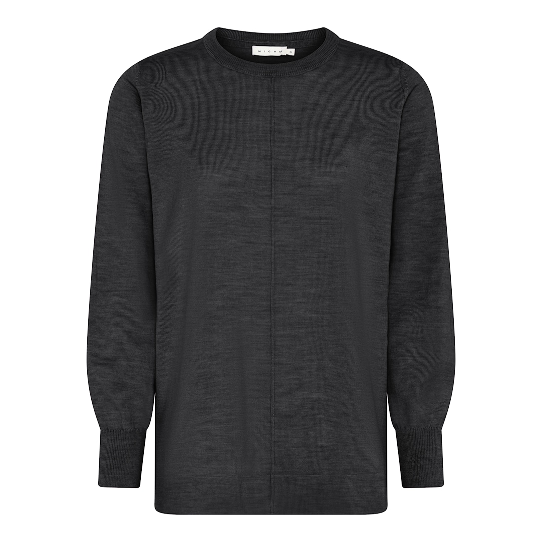 MICHA Strik Uld - Sort - L