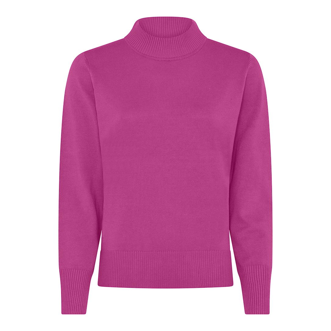 MICHA Viscose Strik - Pink - XXL