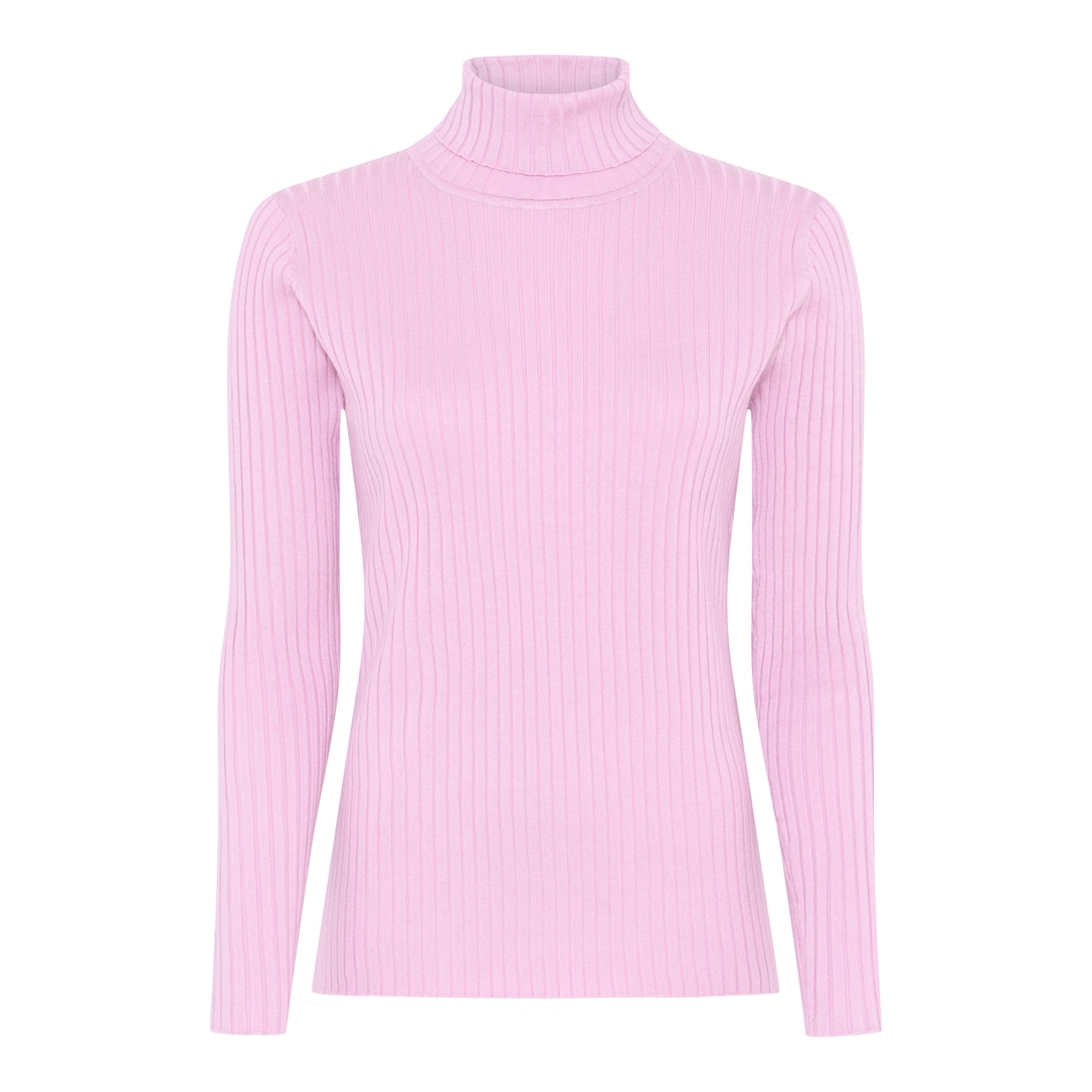 MICHA Viscose Rib Strik - Rosa - S