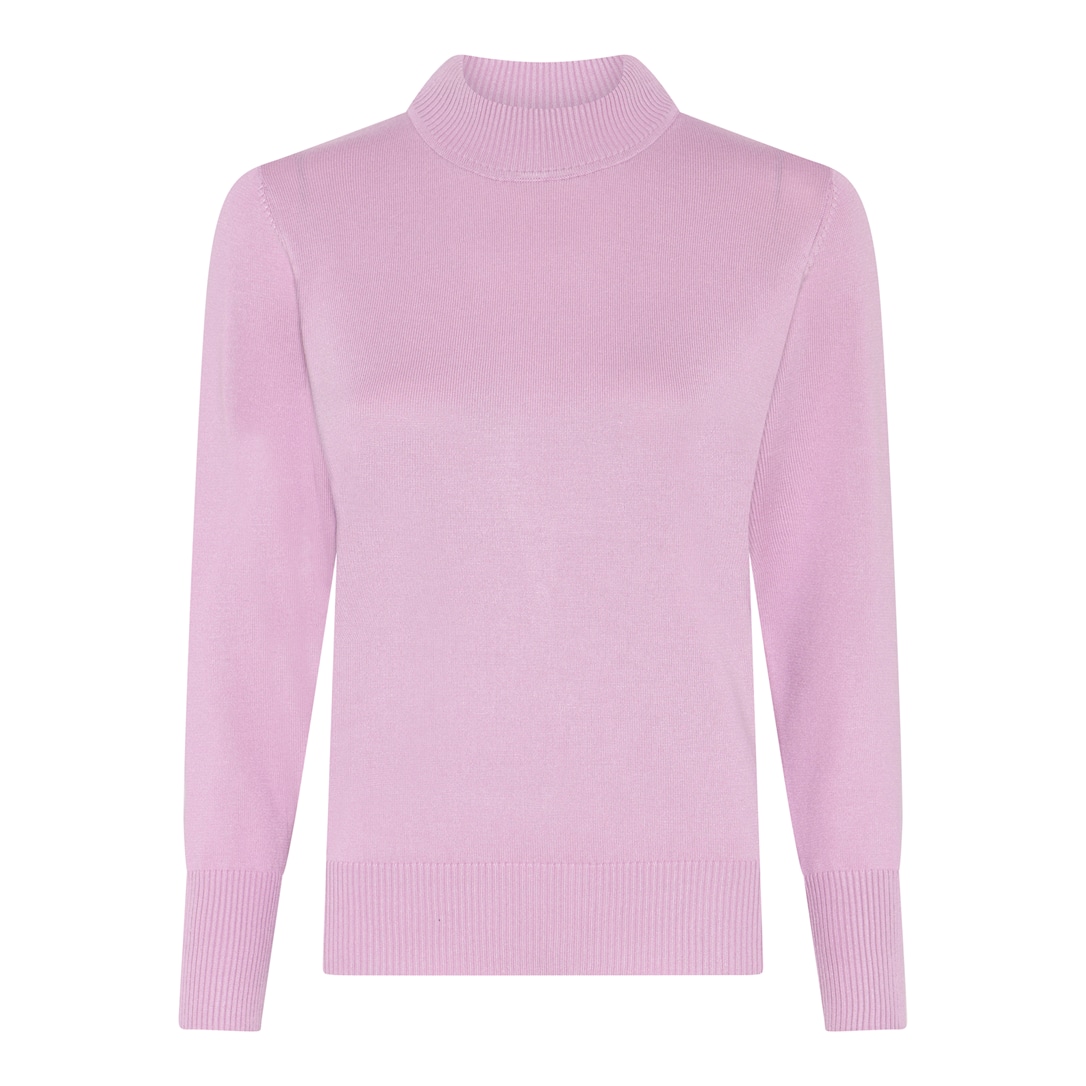 MICHA Viscose Strik - Rosa - 4XL