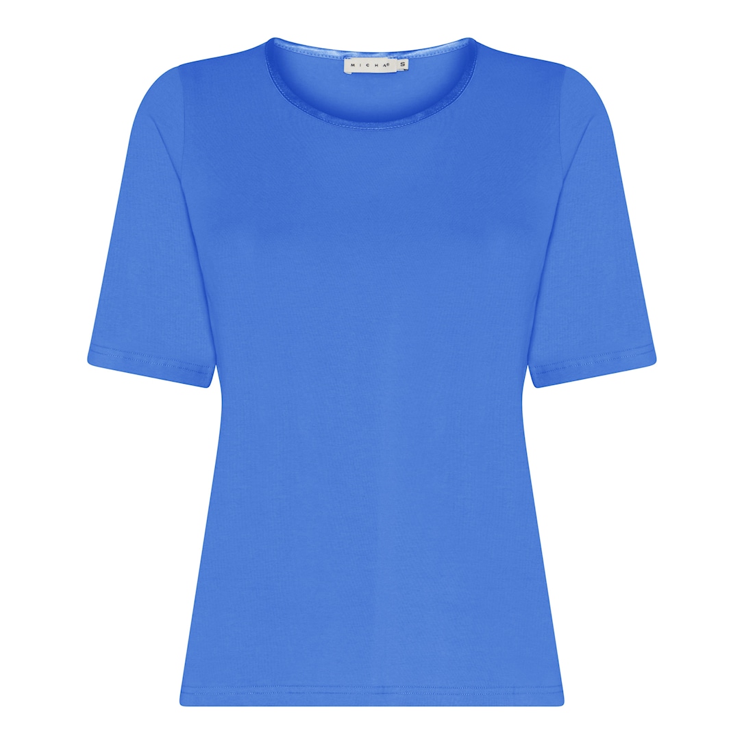 MICHA T-shirt Forårs Modal - Blå - XS