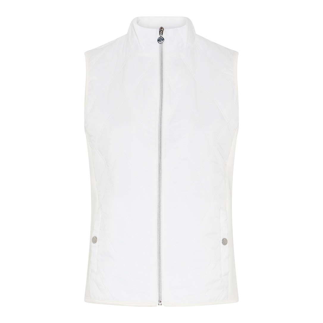 MICHA Top Quilt with Jersey - Offwhite - L