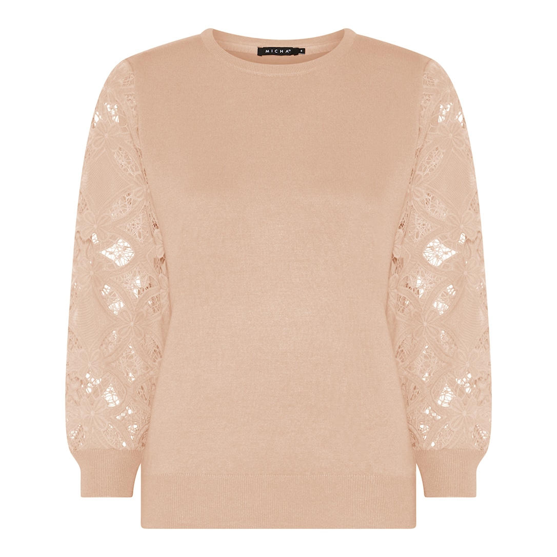 Knit with Fancy Lace