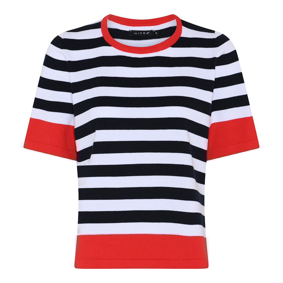 Cotton Nautical Stripe Knit