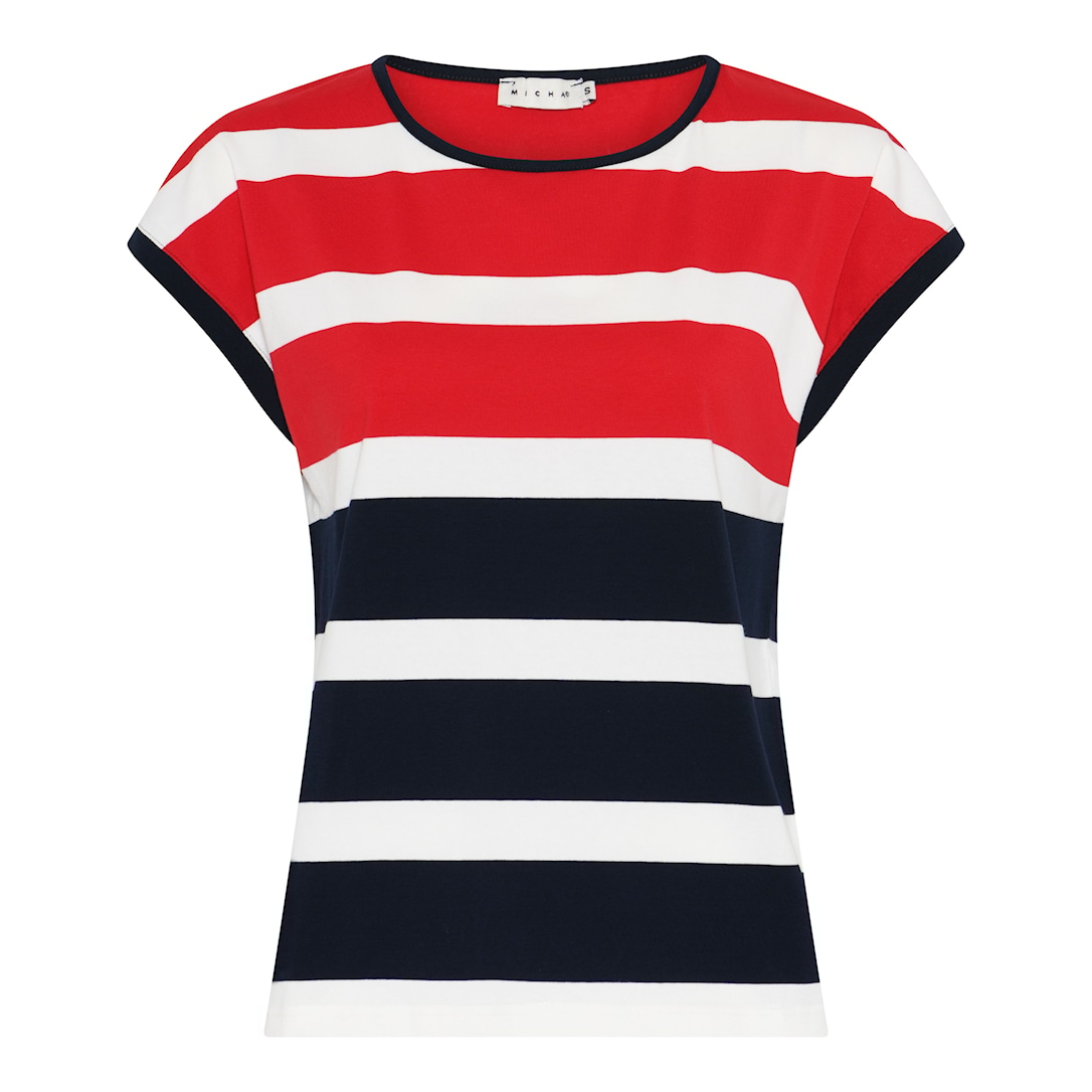 Basic Colorful Stripe T-shirt