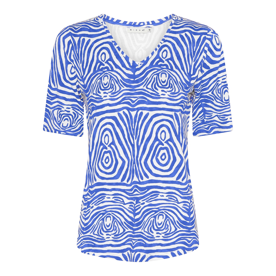 Basic Zebra Print T-shirt