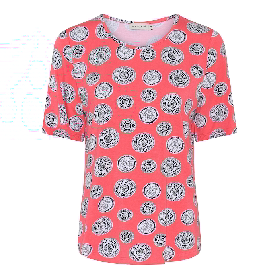 Basic Circle Print T-shirt