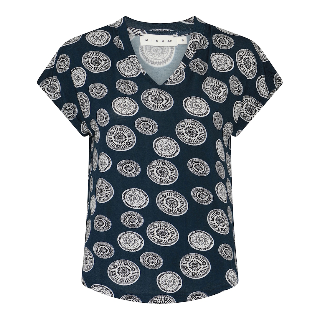 Basic Circle Print T-shirt