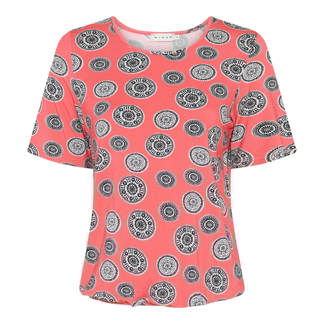 Basic Circle Print T-shirt