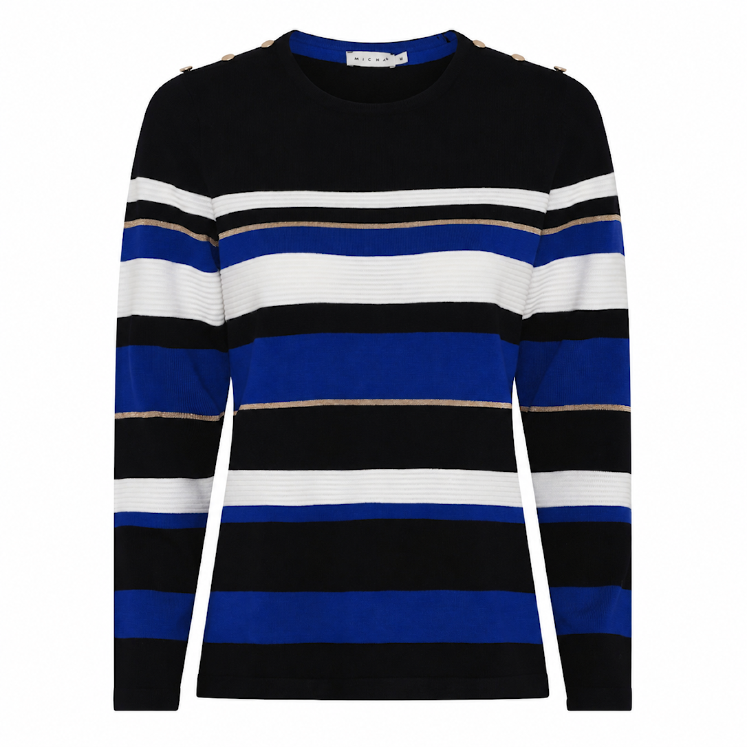 Basic Ecovero AutumnStripeKnit