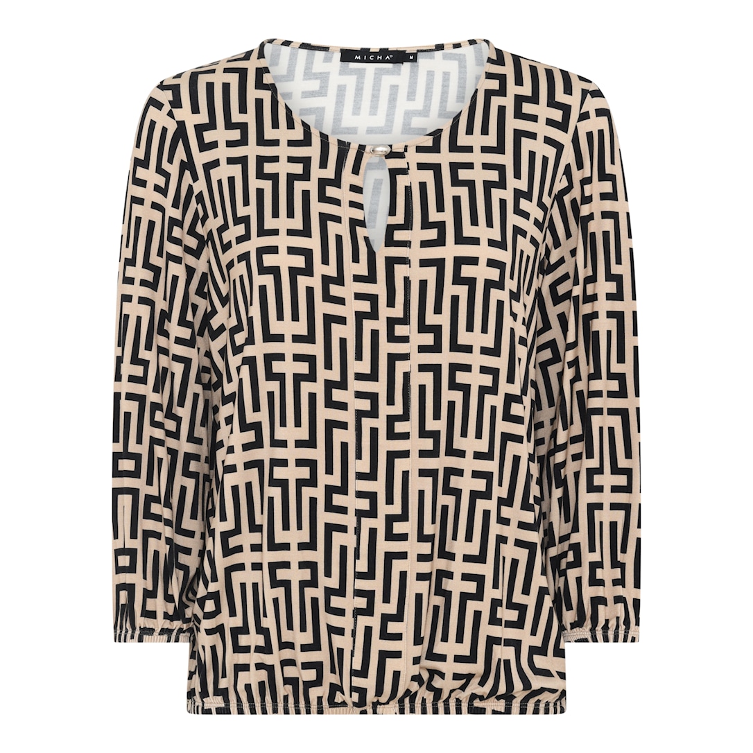 Graphic Jersey Print