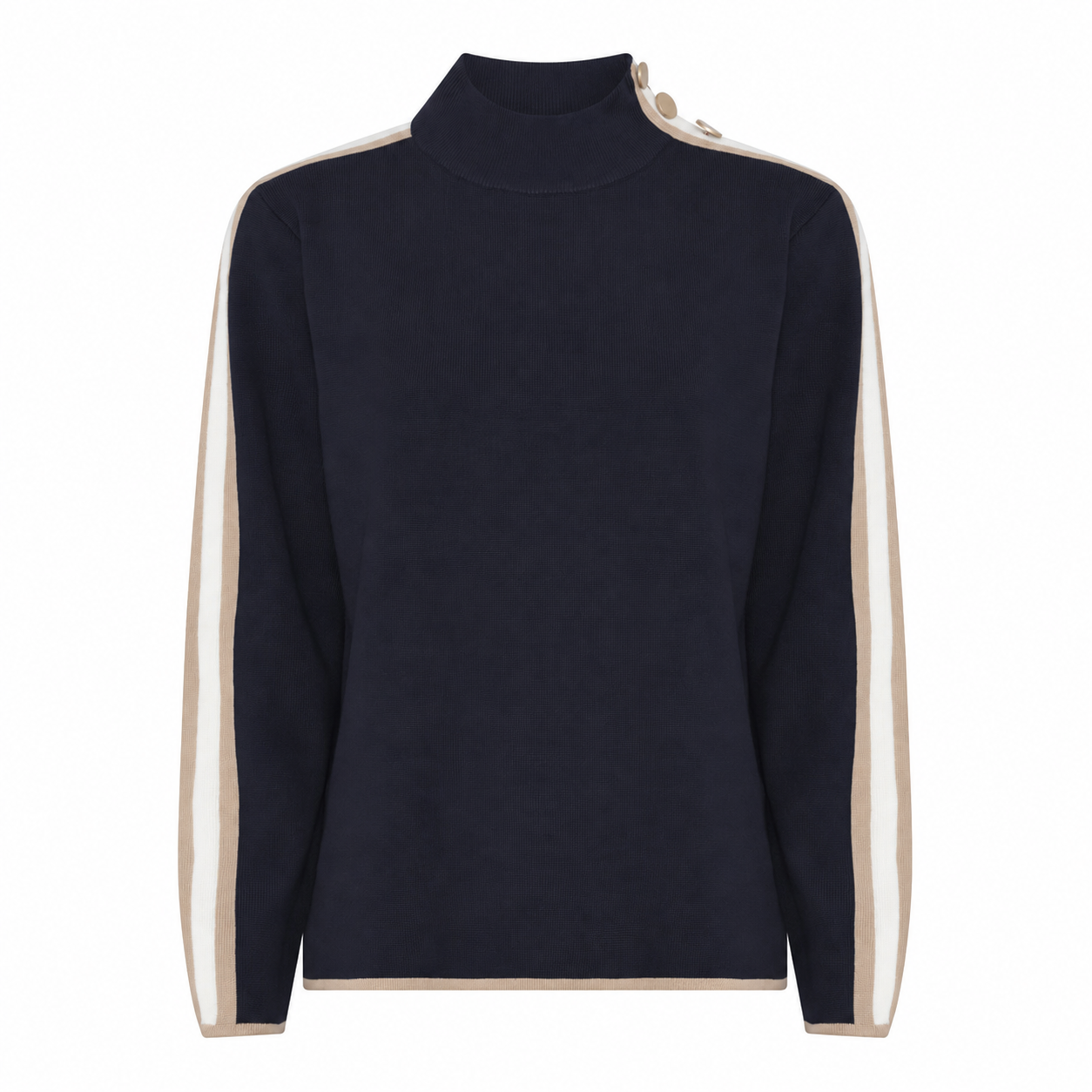 Navy/Soft Camel/Off White