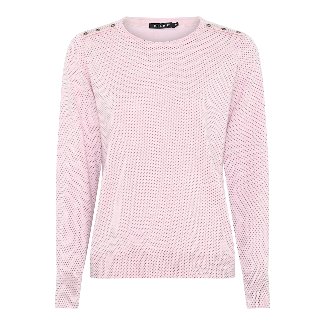 Petite Dot Ptint Knit