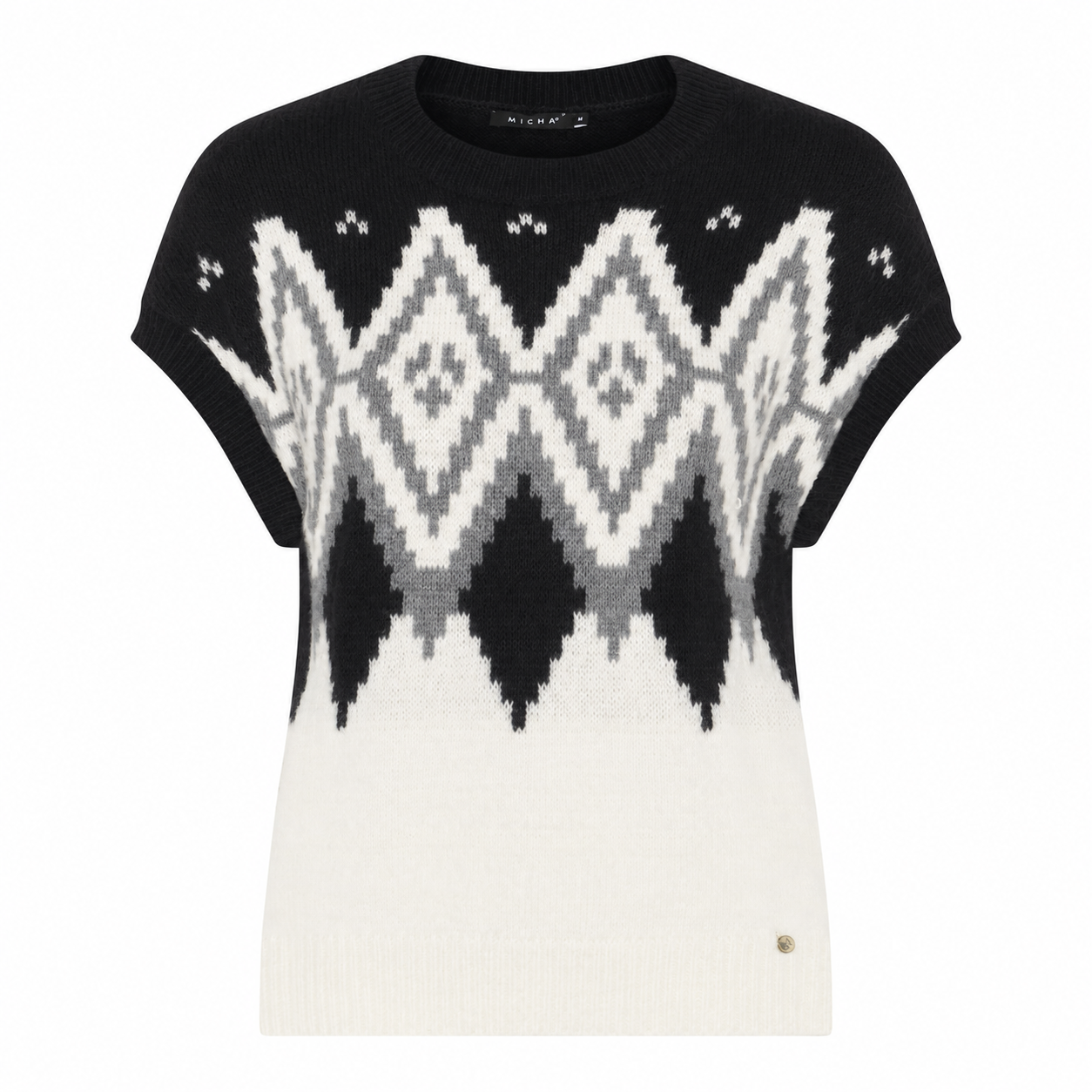 Black/Off white/LtGrey m