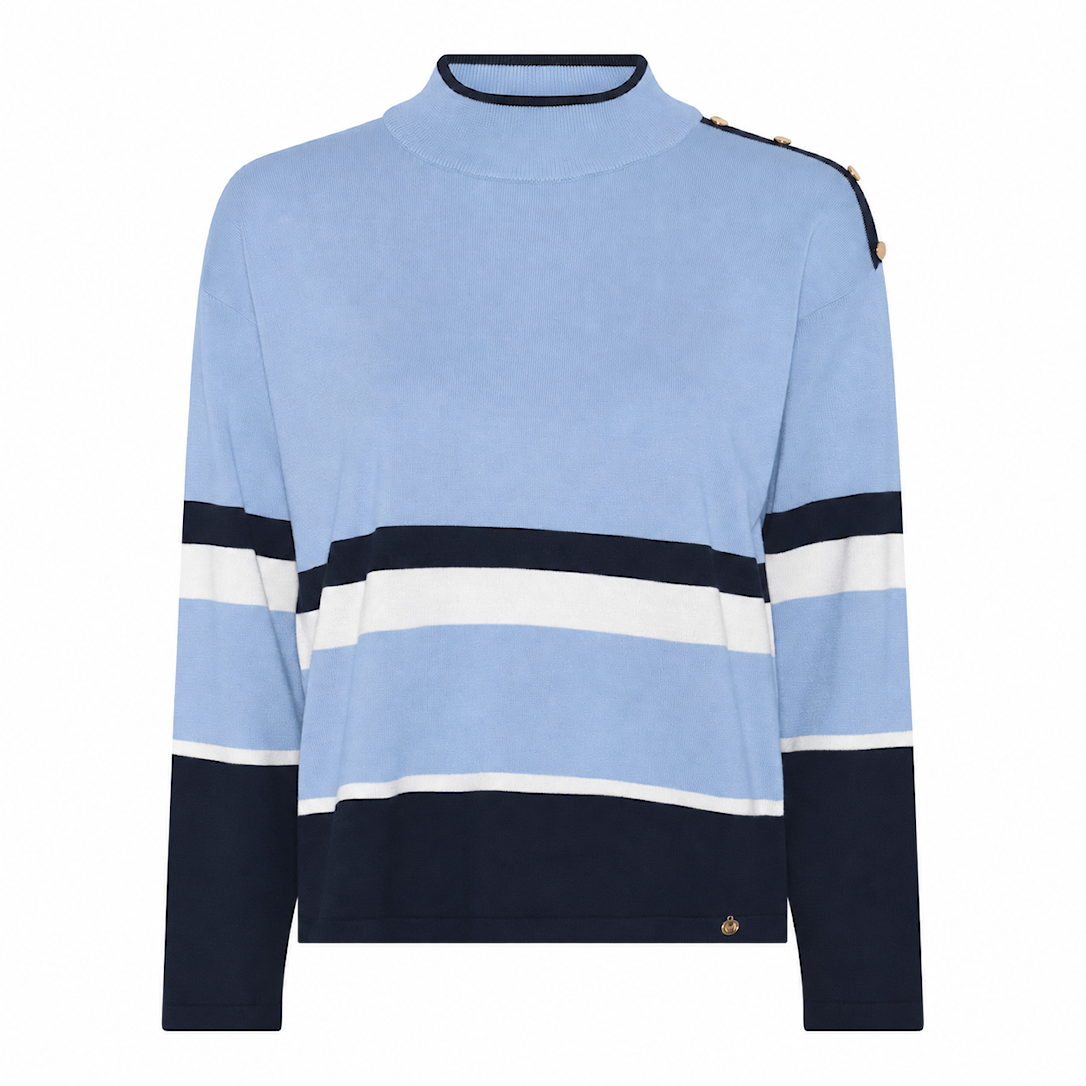 Basic Ecovero Stripe Knit