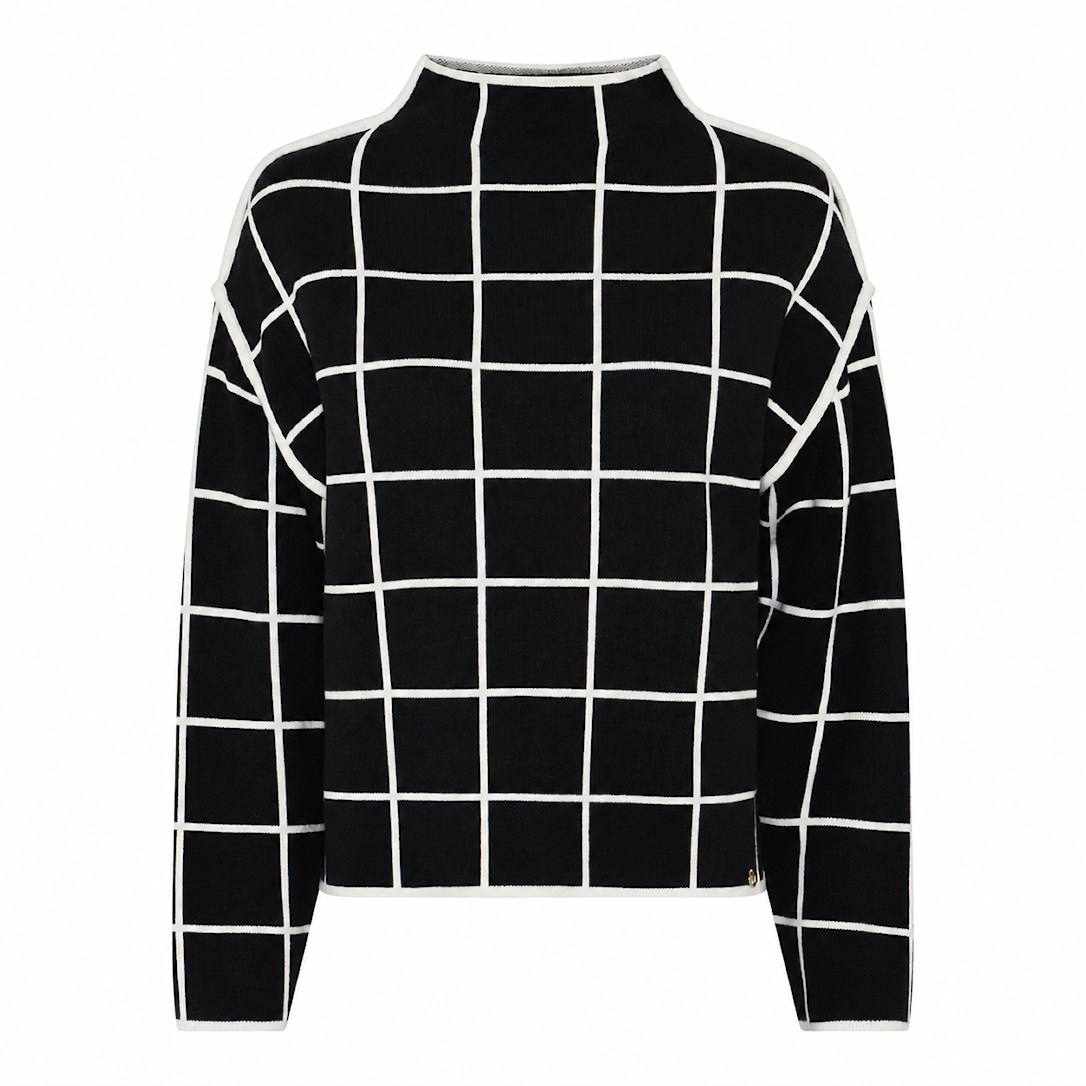 Chic Check Knit