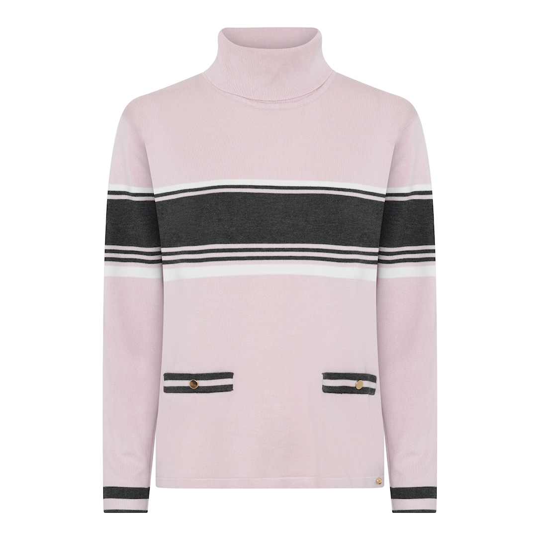 Basic Ecovero Stripe Knit