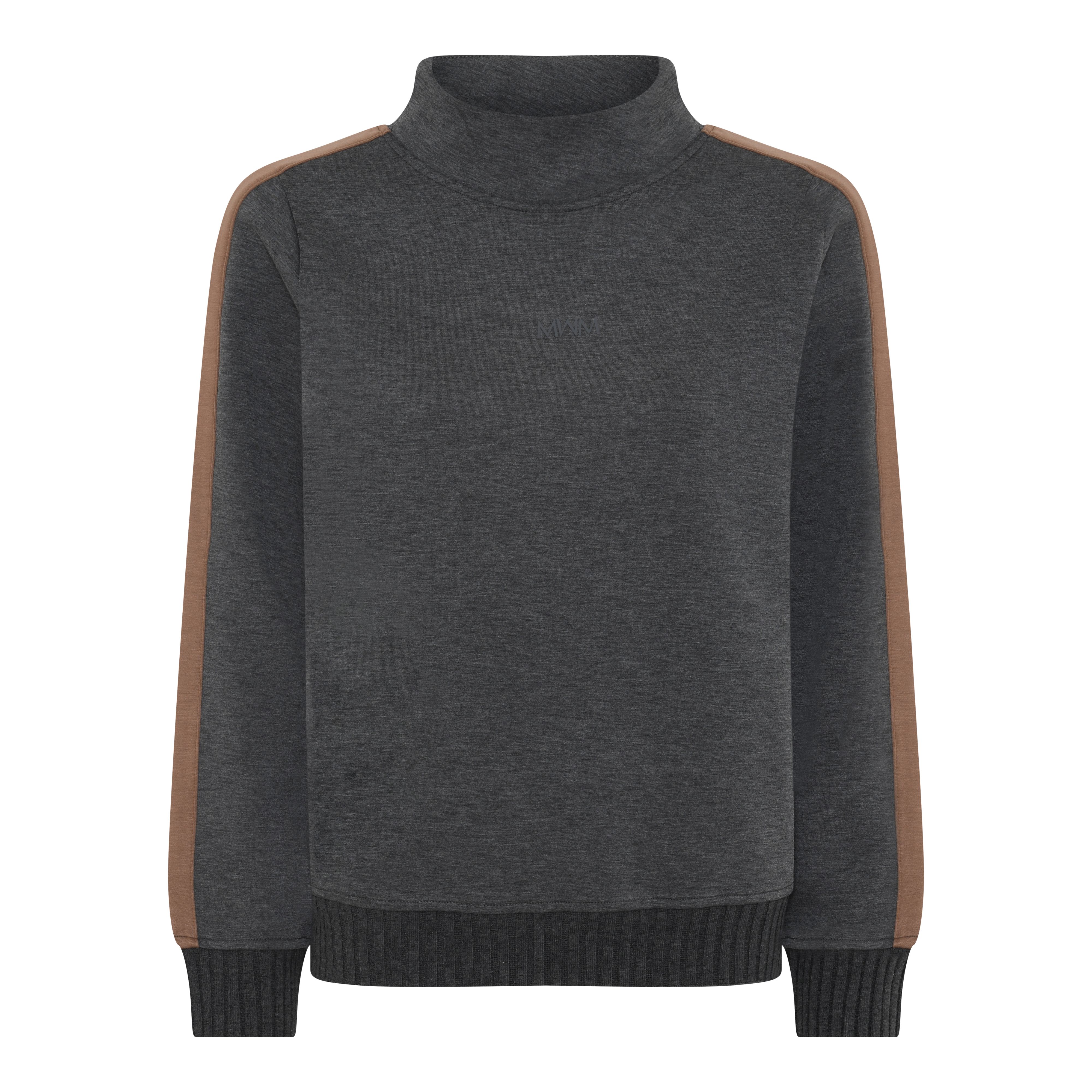 Charcoal melange/Dk Camel