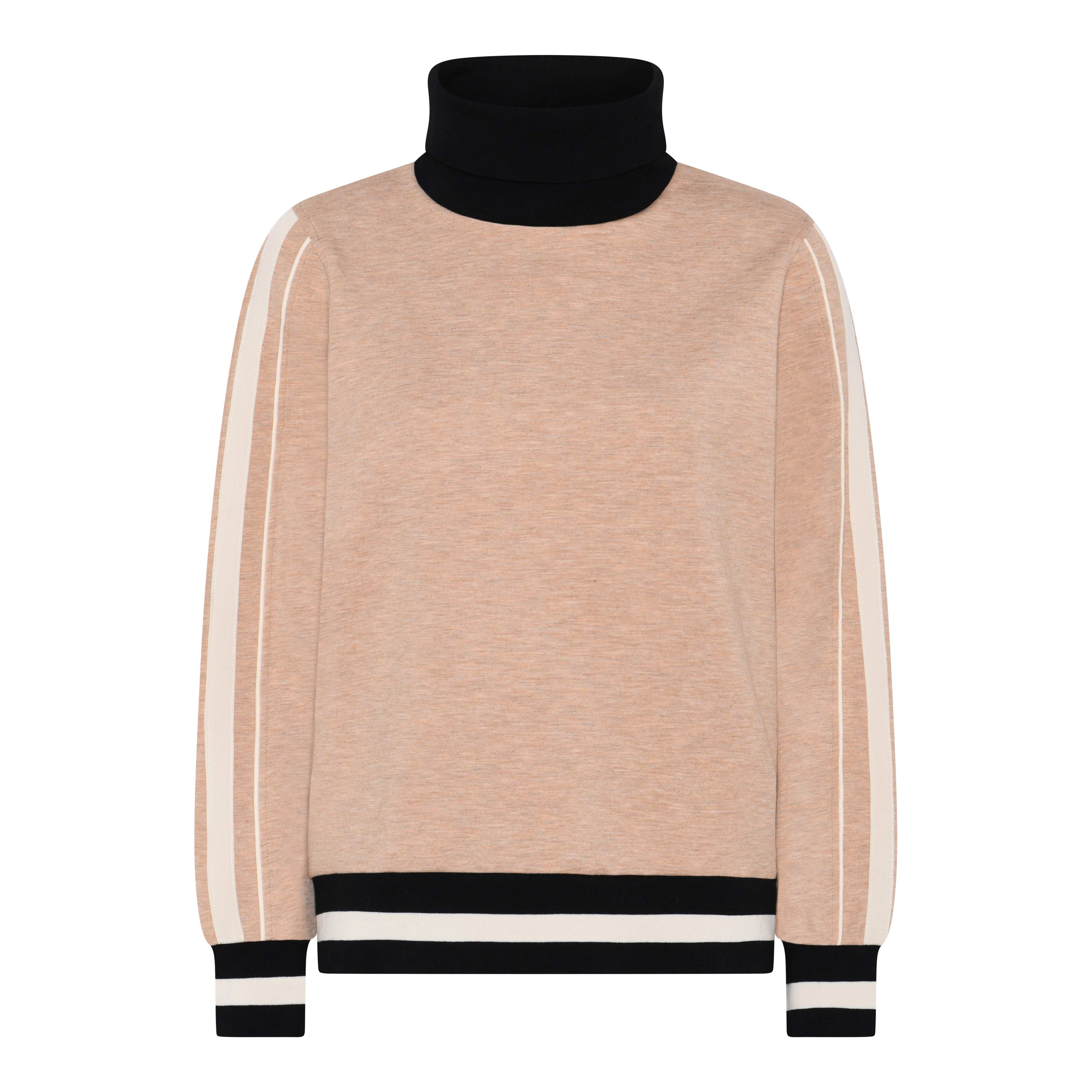Camel Melange/Black/Offwh