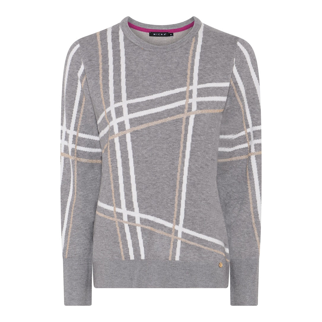Elegant Stripe Knit
