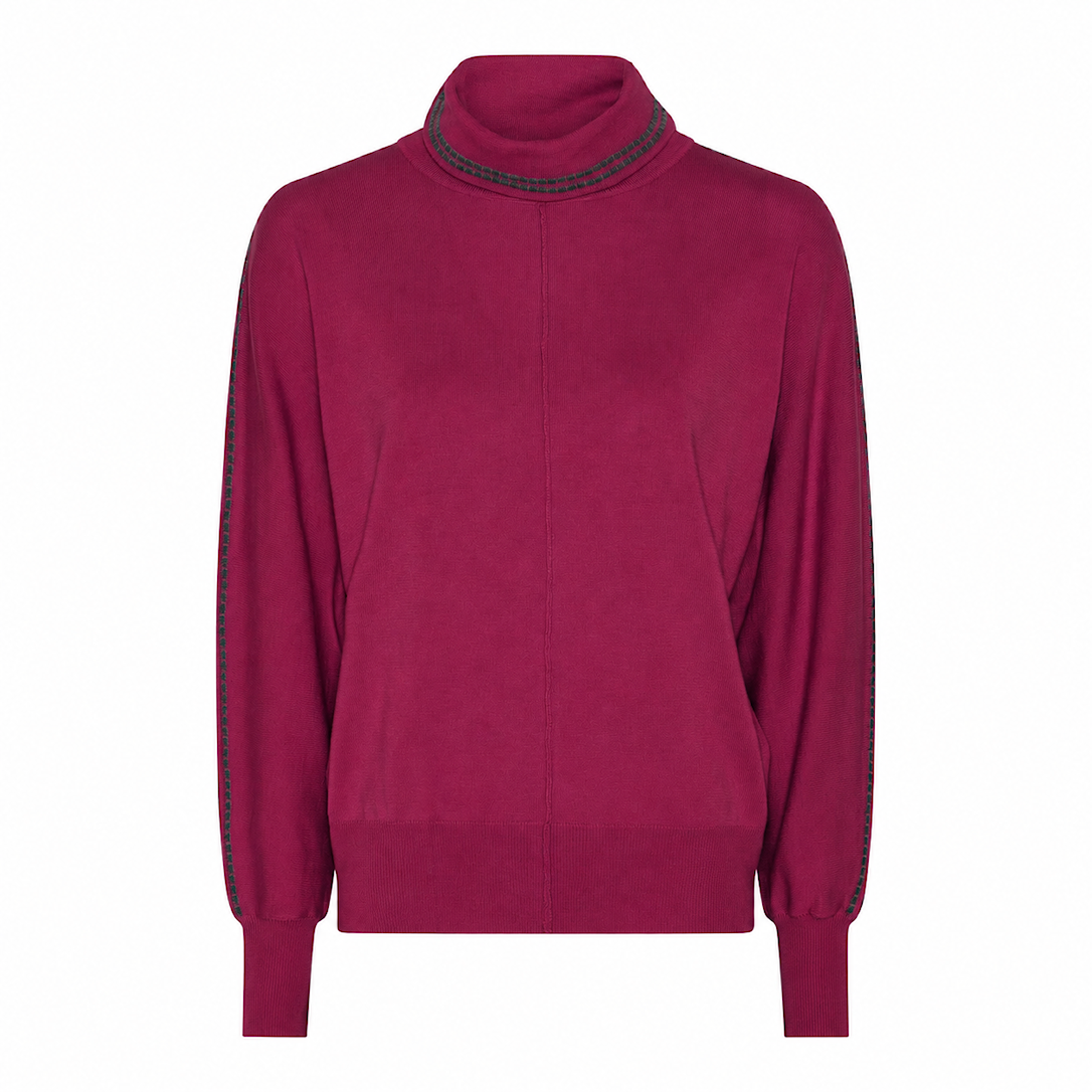 Basic Viscose Knit with Edge