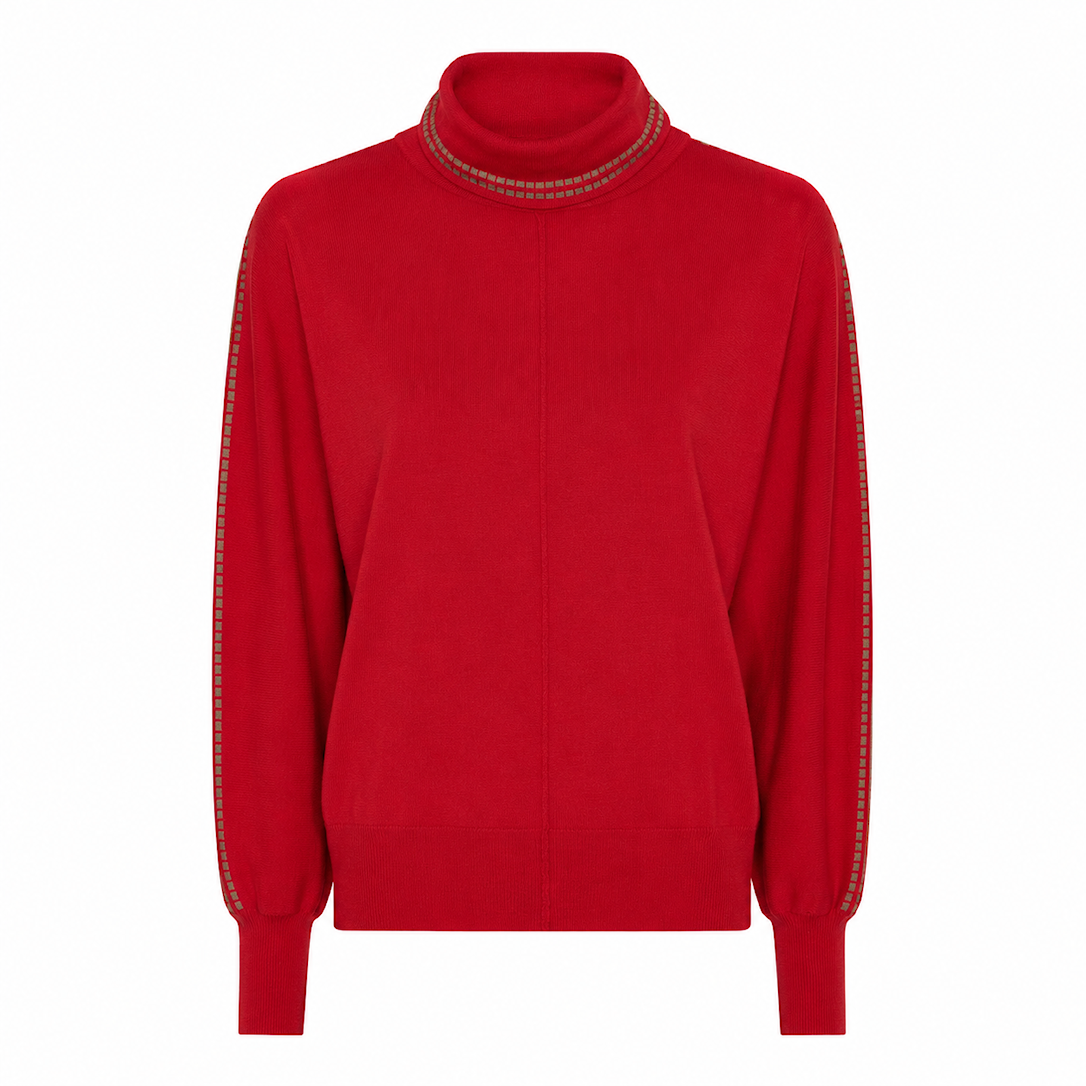 Basic Viscose Knit with Edge