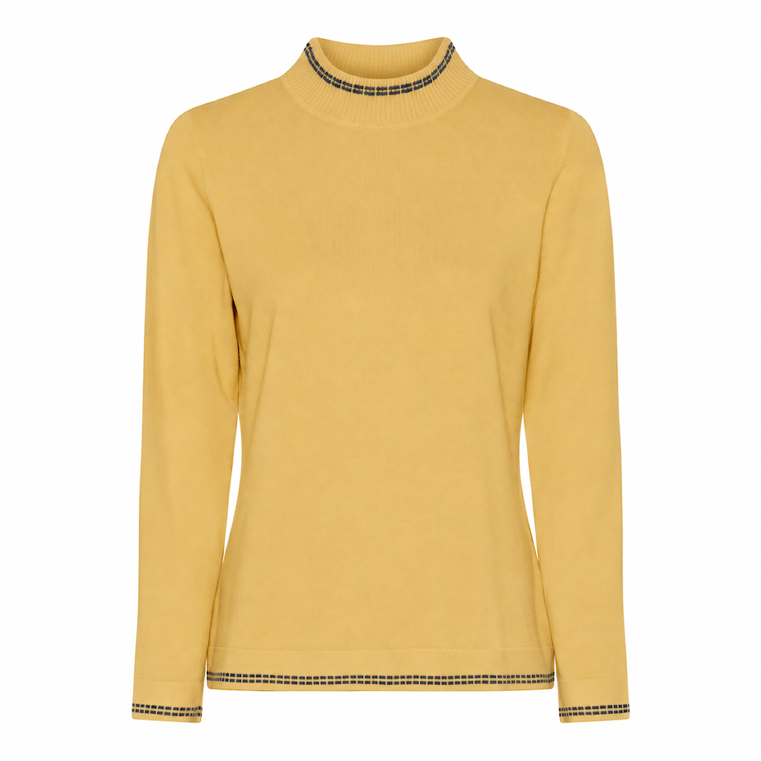 Basic Viscose Knit with Edge