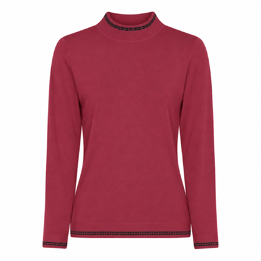 Basic Viscose Knit with Edge